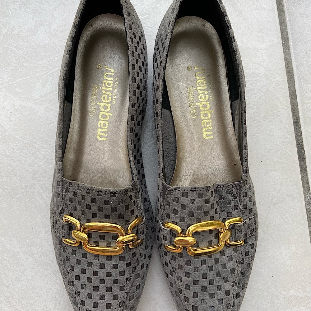 California Magdesians suede flats - Picture 3 of 5